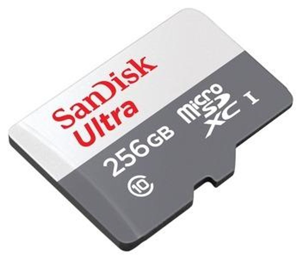 SanDisk Ultra, 256 GB, MicroSDXC, Klasa 10, UHS-I, 100 Zdjęcie produktu 