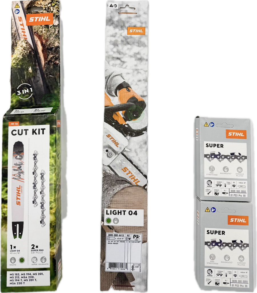 Kit Di Taglio Stihl 16 Msa220, Ms194, Ms182, Ms212, Ms201T, Immagine del prodotto 