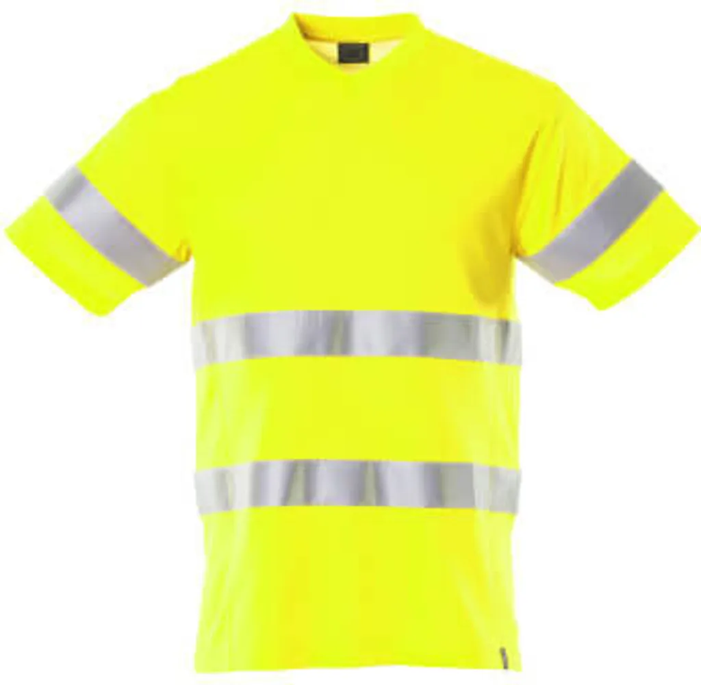 Maglietta Lavoro Mascot 20882 Giallo Fluorescente 4XL Certificata