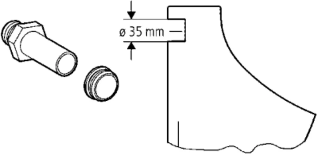 Kit Alimentazione Orinatoio Grohe 37042000 | Massima Efficienza - 7