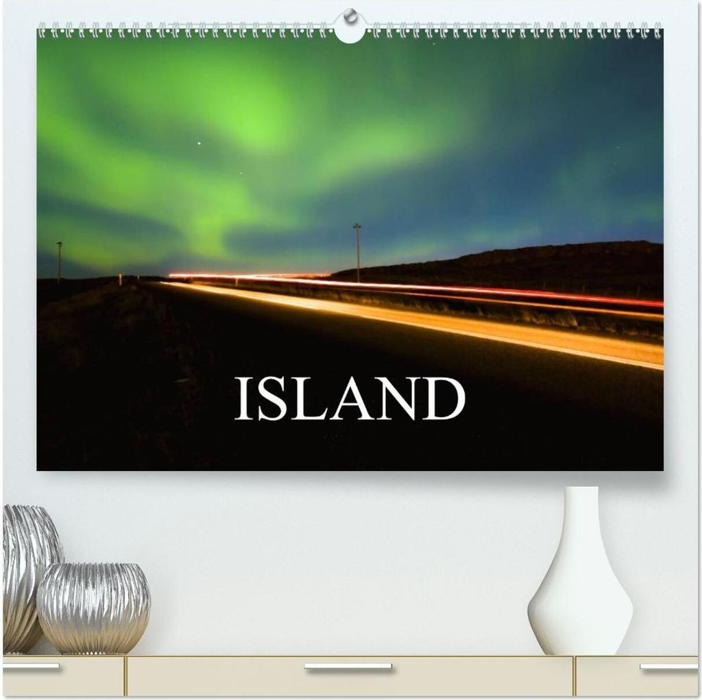 Island (hochwertiger Premium Wandkalender 2026 DIN A2 quer), Kunstdruck in Hochglanz
