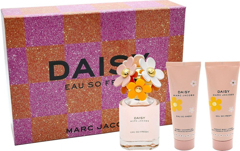 Marc Jacobs Daisy Eau So Fresh Giftset Edt Spray 75ml/Body Produktbild 