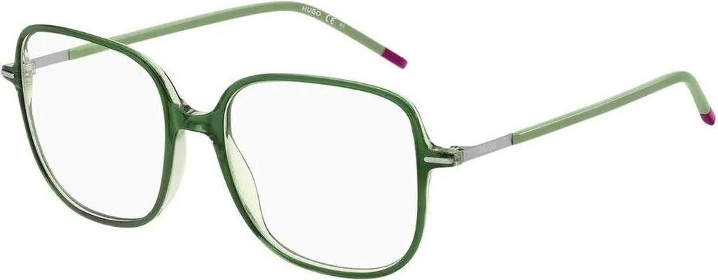 Lunettes de soleil pour femmes Hugo Boss, monture acétate noire