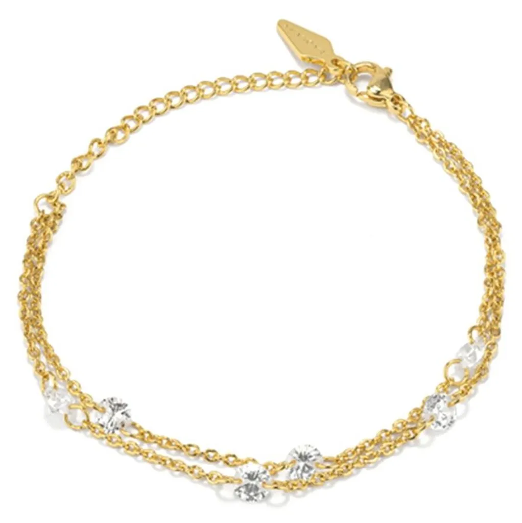 Bracelet Radiant Or RY000274A - Finition Brillante et Design Moderne