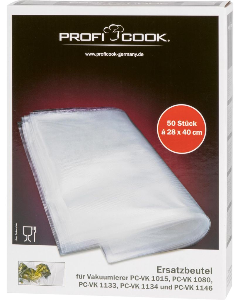 ProfiCook PC-VK 1015 - Kit de sachets - pour scelleur de Image du produit 