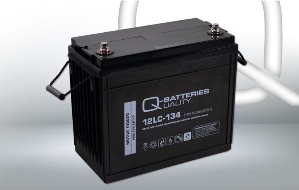 Q-Batteries 12LC-134 / 12V - 143Ah Batterie au plomb type Image du produit 