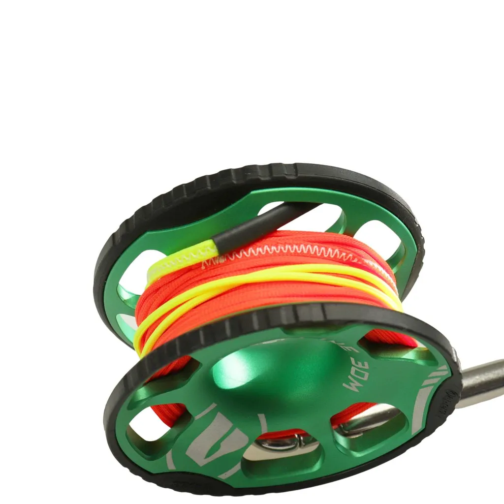 Spool APEKS Cívka 30m Vert Idéal pour Parachute de Palier et Tek - 4