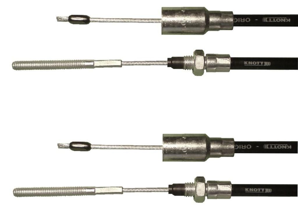 2 x Knott - Bremsseil  33921-1.14 Hüllenlänge: 1230 mm - Produktbild 