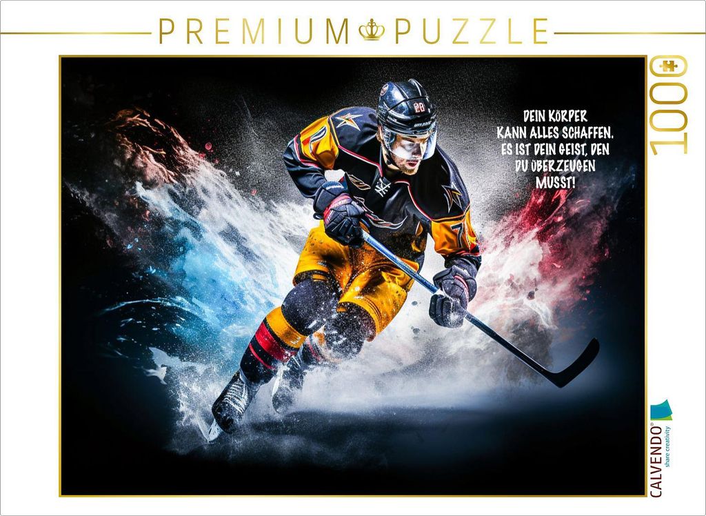 CALVENDO Puzzle Schaffen | 1000 Teile Lege-Größe 64x48cm Foto-Puzzle für glückliche Stunden