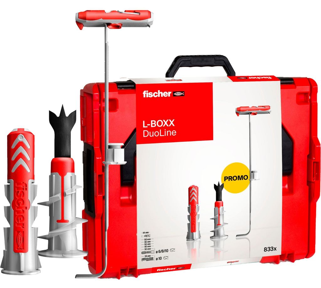 Fischer L-BOXX, Rund, 400 x DuoPower 6 x 30, 80 x DuoPower Produktbild 