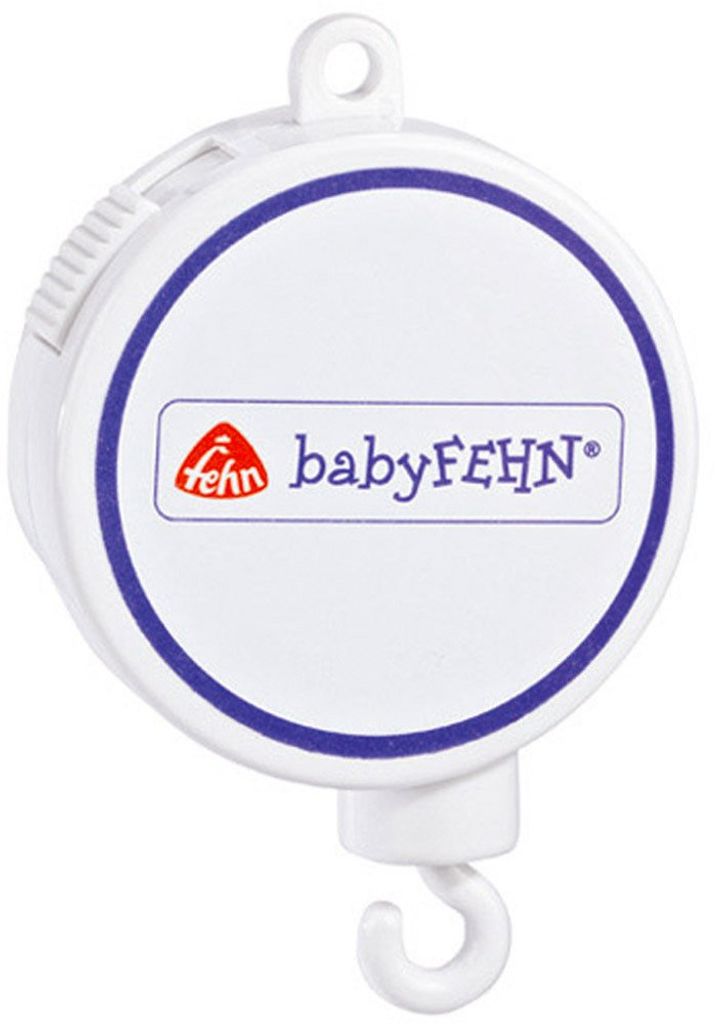 Fehn Mobile Spielwerk - Baby Einschlafhilfe Melodie "Schlafe mein Prinzchen" (Mozarts Wiegenlied) - Baby Musikspielzeug passend für alle Fehn Musi...