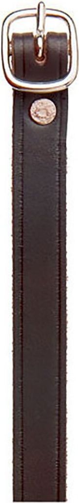 Ludomar Leder Sporenriemen Englisch Schwarz Schwarz One Size