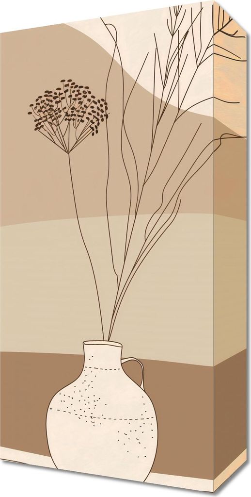 Bild 20x40cm Beruhigende Vase