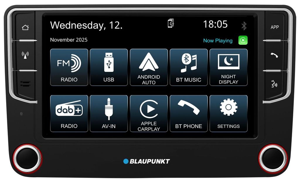 Blaupunkt Wolfsburg 648 DAB, 2DIN, compatibel met CarPlay Productafbeelding 