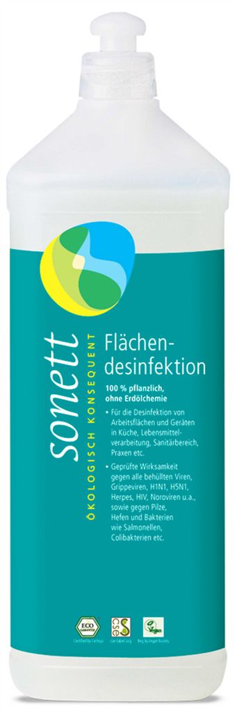 Sonett Flächendesinfektion Nachfüllflasche 1l Produktbild 