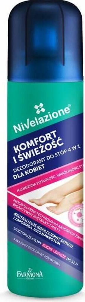 Farmona Nivelazione Feet Deodorant 4in1 für Frauen "Komfort und Frische" 180ml
