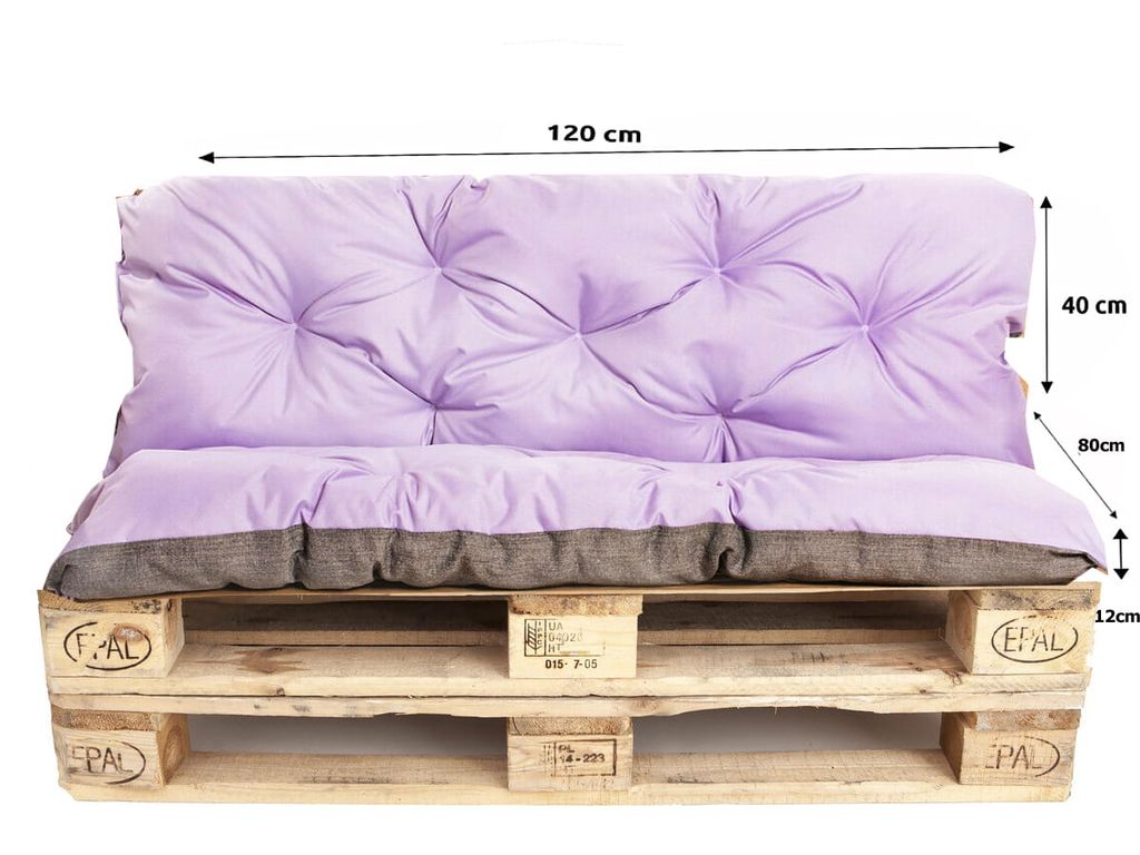 Sedáky na paletové sedenie | Záhradný podsedák na paletové Obrázok produktu 