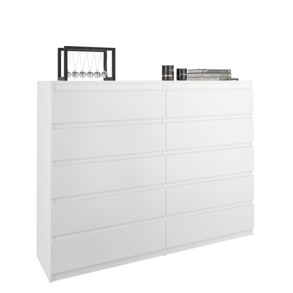 Framire Moderní komoda R-140-S10 bílá Obrázek produktu 