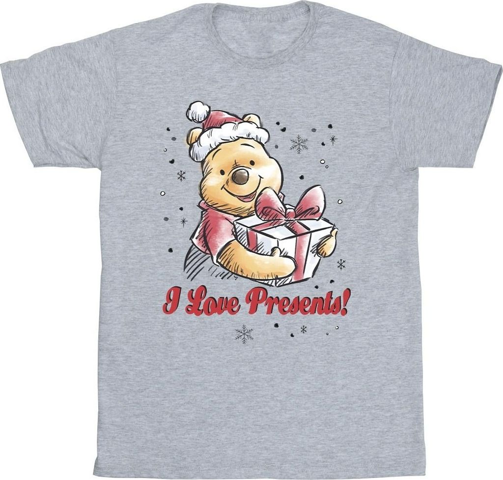 Disney - "Presents" T-Shirt für Herren BI49025 (3XL) (Grau)