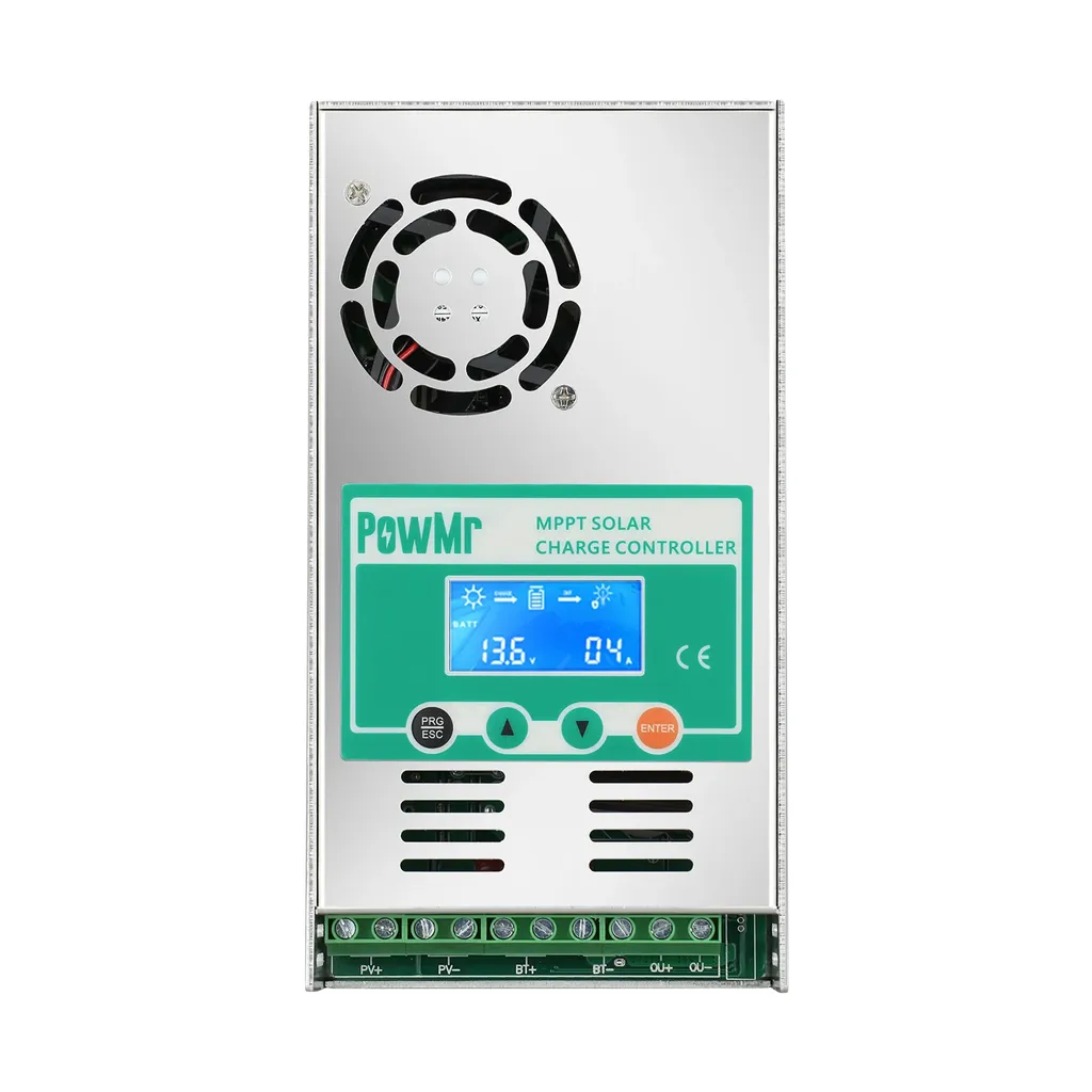 Controller Solare MPPT 60A 160V | Alta Efficienza 97% Fotovoltaico