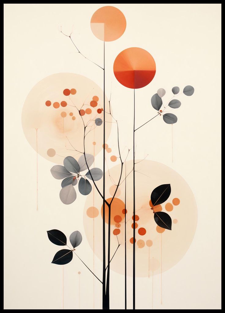 Plakat 64x90cm Herbstmelodie