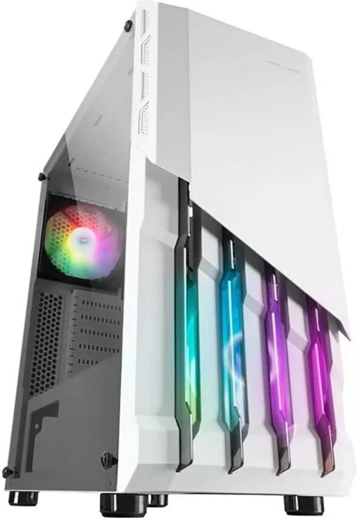 Boîtier PC Mars Gaming MC-X2 Blanc pour Refroidissement Optimal et Style
