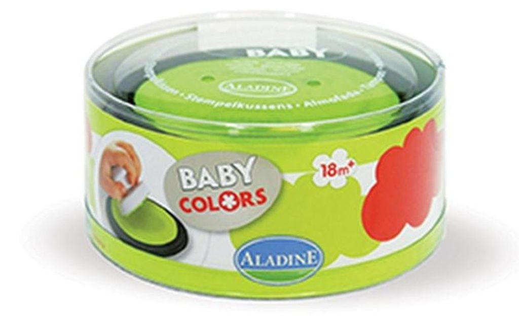 Aladine Stempelkissen rot/grün - Kinder Bastelzubehör