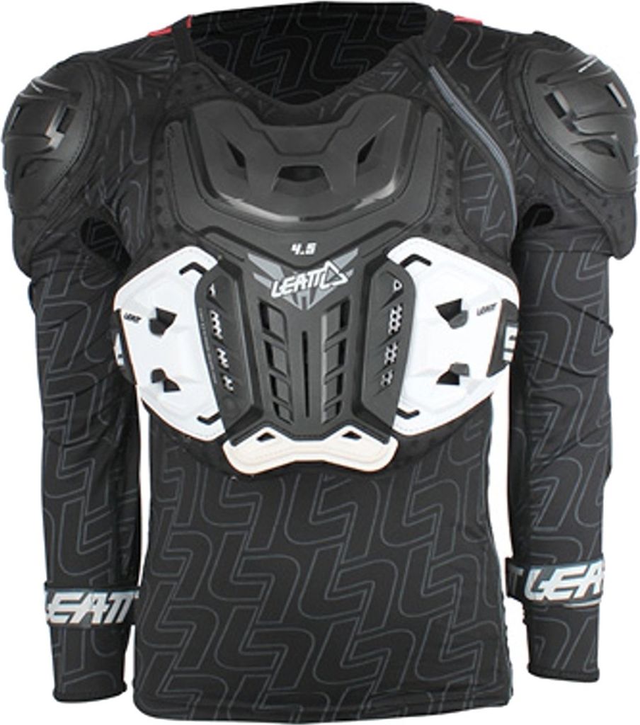 Leatt 4.5 Body Protector Jas, zwart/grijs, 2XL Productafbeelding 