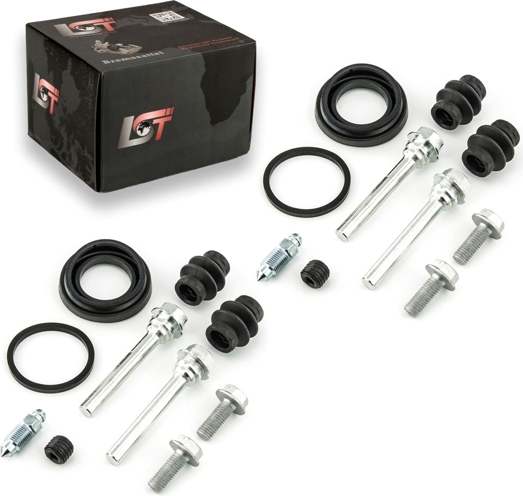 2x Bremssattel Rep.Satz Führungsbolzen Dichtungen HLR für VW CADDY TIGUAN TOURAN