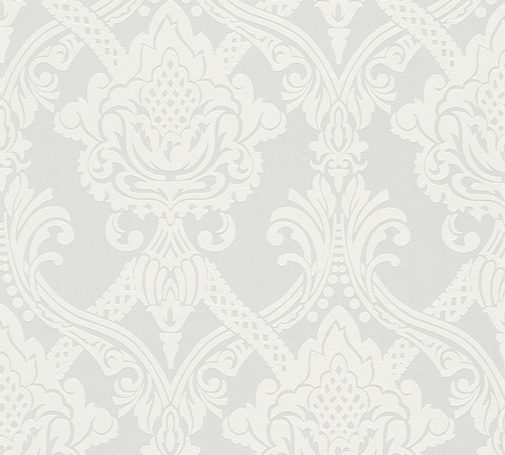 A.S. Création Vliestapete Simply White 4 Tapete metallic Produktbild 