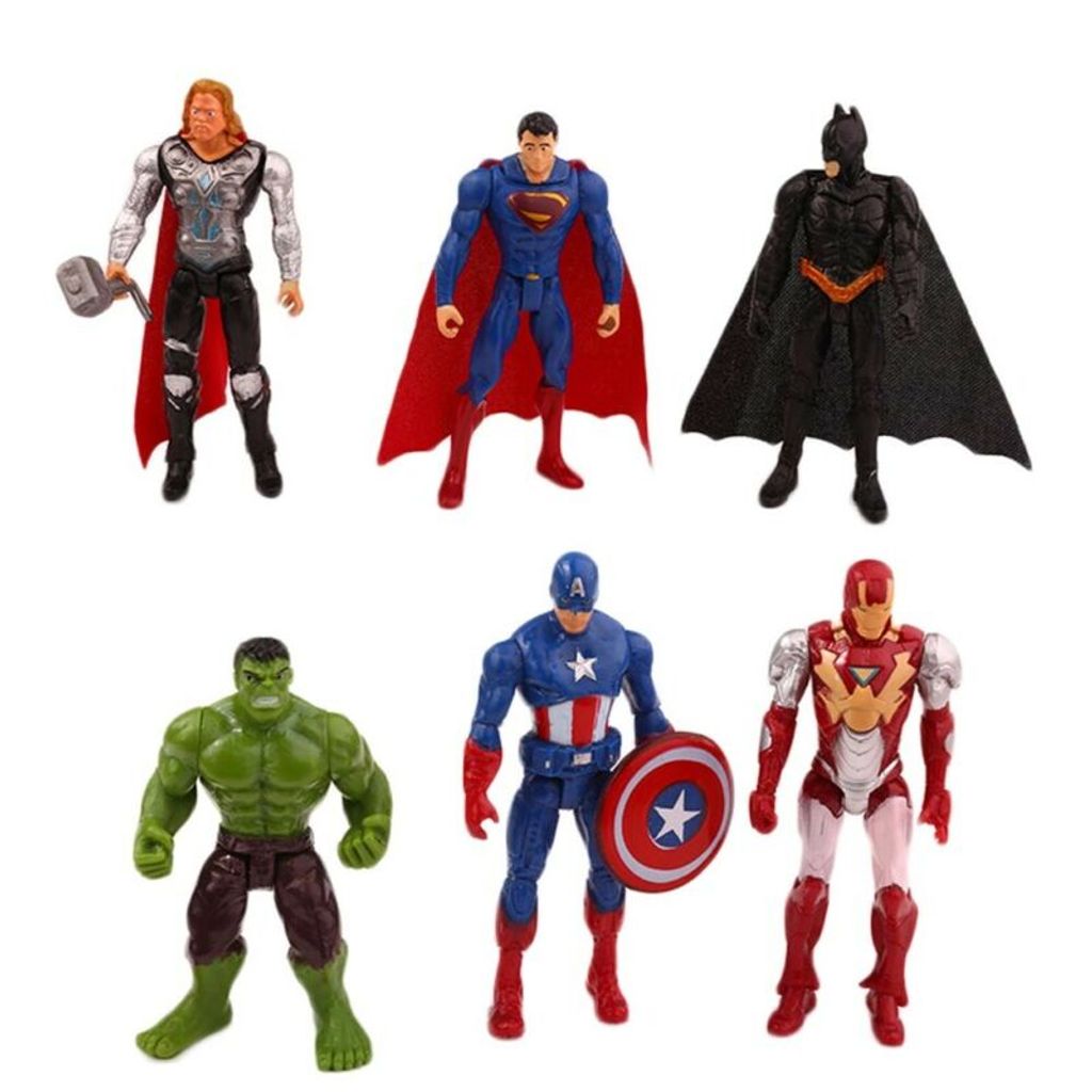 The Avengers Marvel Spiderman Superheld Action Figur Figuren Kinder Spielzeug DE 