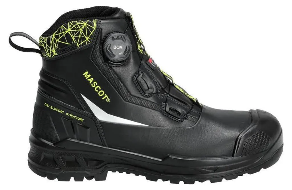 Chaussures de sécurité montantes MASCOT S7S noir en taille 47 BOA