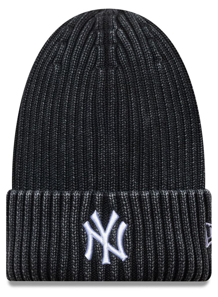 New York Yankees gewaschene Beanie, MLB, New Era, schwarz Produktbild 