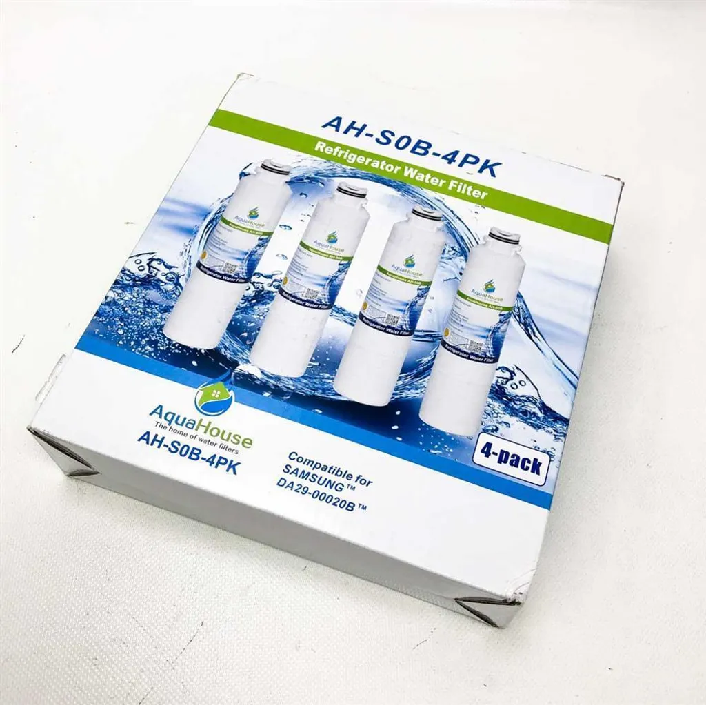 Filtre à eau AH-WP1 haute performance pour Whirlpool 4396508 - 4 pcs