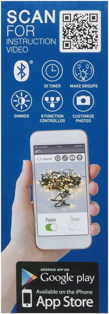 Guirlande lumineuse 560 LED blanc chaud intensité réglable App-Control - 10