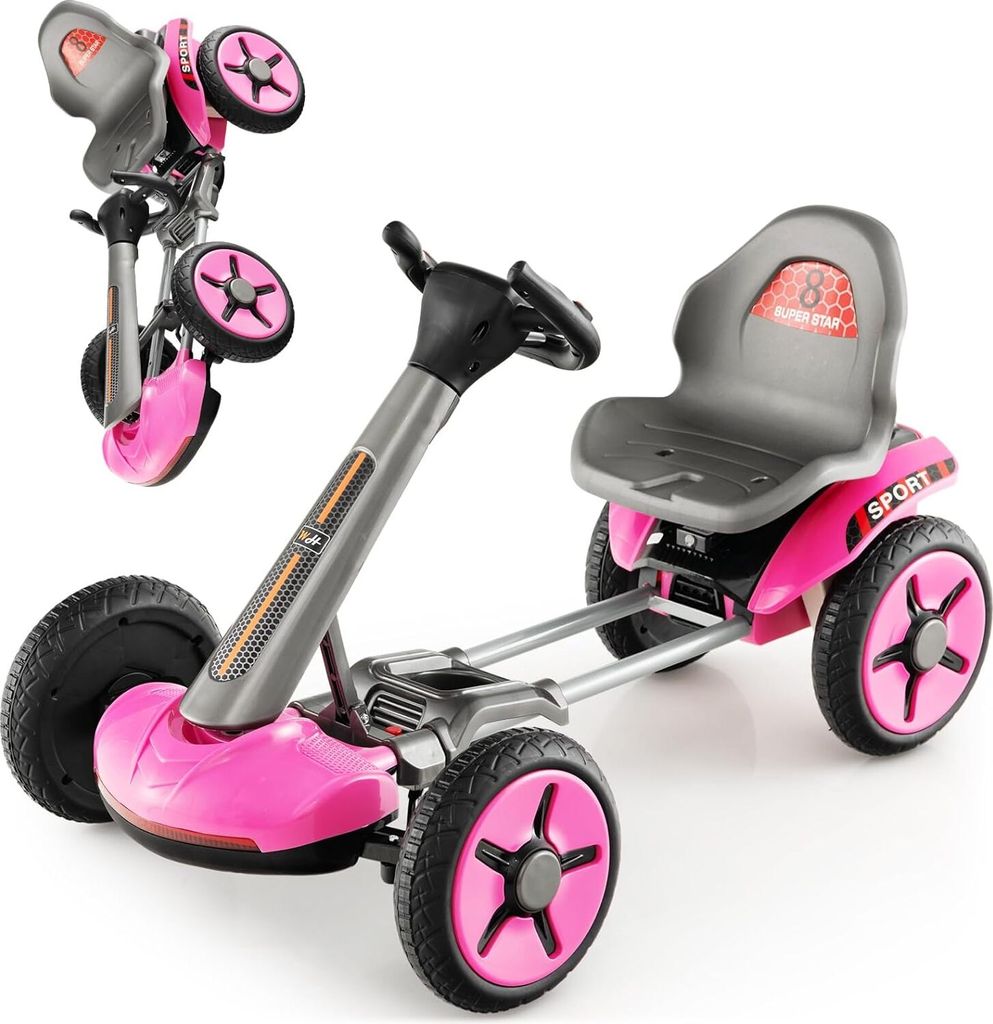 12V Elektroauto Gokart mit LED-Licht & Produktbild 