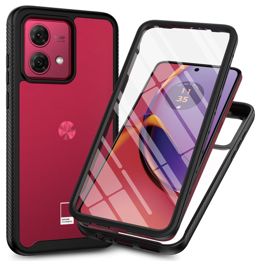 Motorola Moto G84 Hülle 360 Grad Handyhülle mit Produktbild 