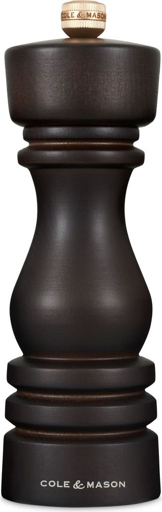 Cole & Mason London Buche dunkel gebeizt Salzmühle 18 cm