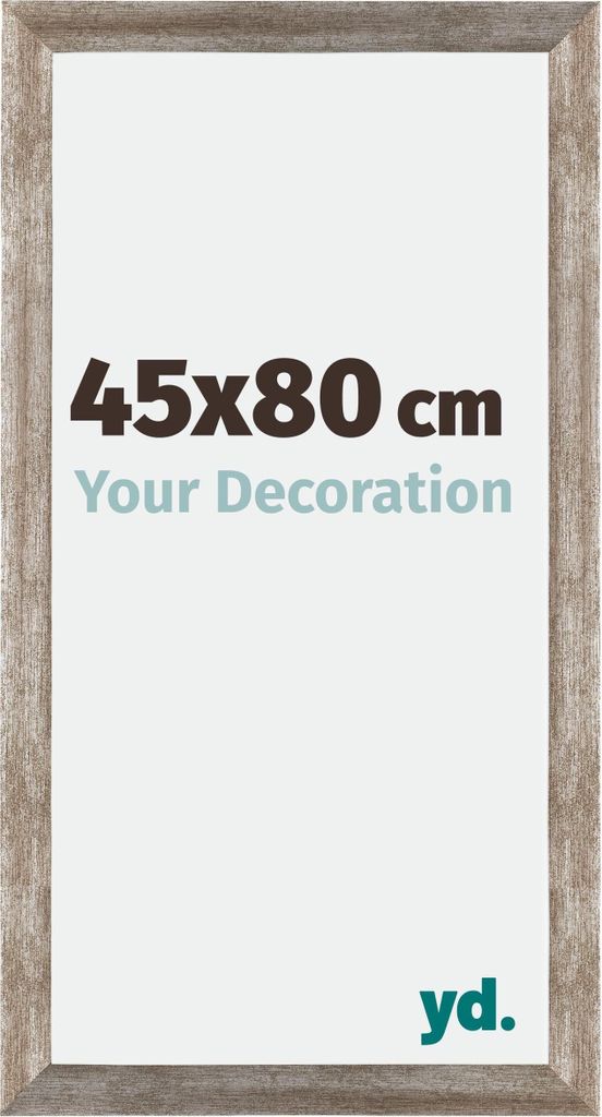 Bilderrahmen, 45x80 cm, Metall Vintage, MDF, Mura
