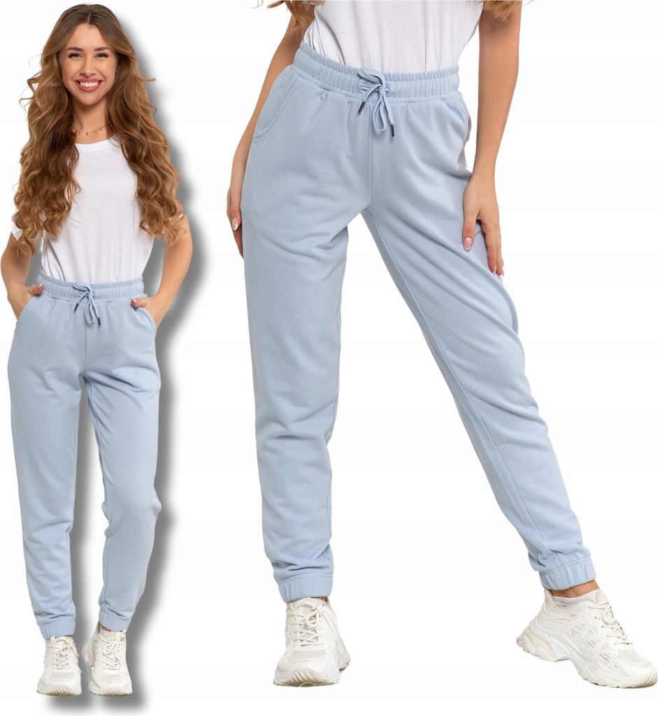 MORAJ Damen-Jogginghose, einfarbig, mit Taschen und Kordelzug, Größe XXL