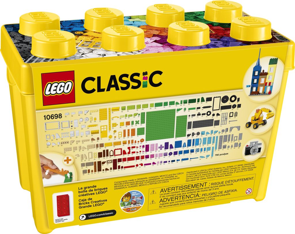 Veľký box na kocky LEGO Classic 10698 Obrázok produktu 8