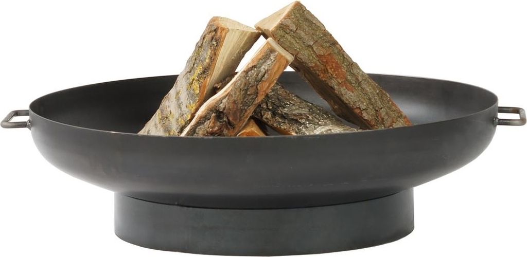 Gardener schlichte Feuerschale mit Griffen | Ø80cm x H 18cm Produktbild 3