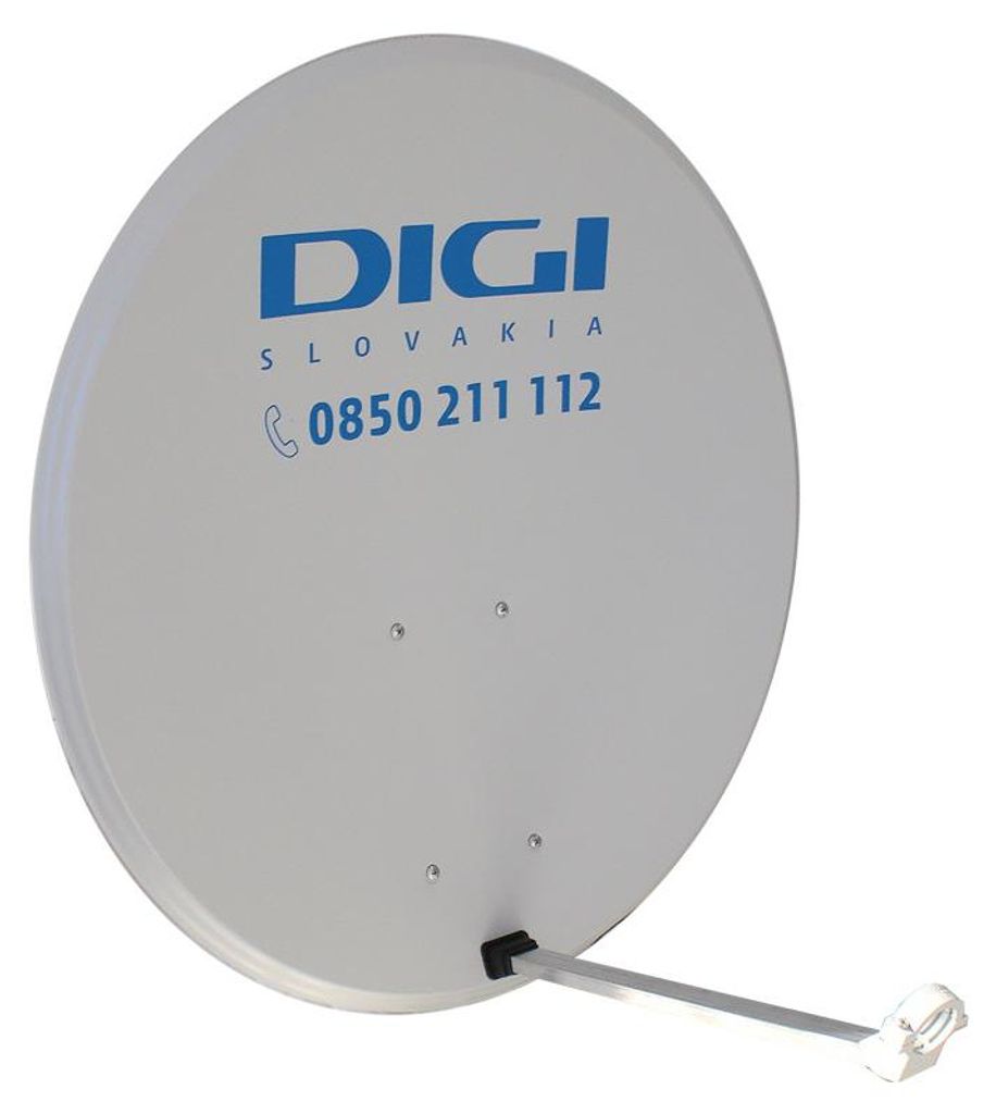 Parabola D80FE PLAST 80cm železo PLAST DIGI TV Obrázok produktu 