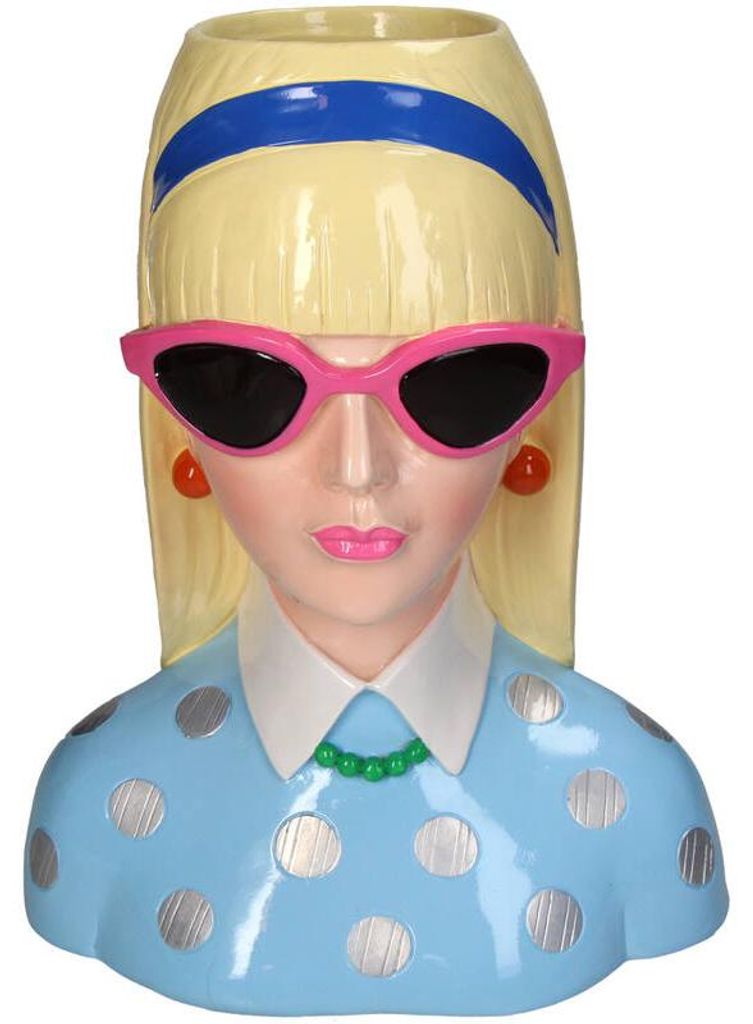 HD Collection Vase Fashion Lady Polyresin Mix 23x16x29cm