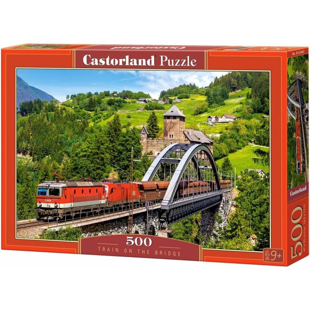 Castorland Train on the bridge 500 pcs, 500 Stück(e), Produktbild 