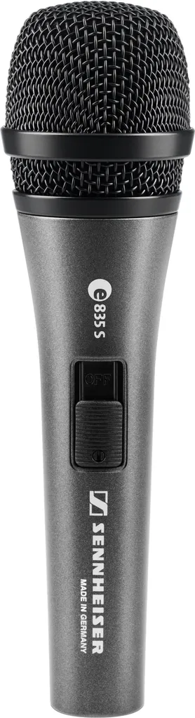Microphone cardioïde Sennheiser E 835-S avec interrupteur silencieux - 10