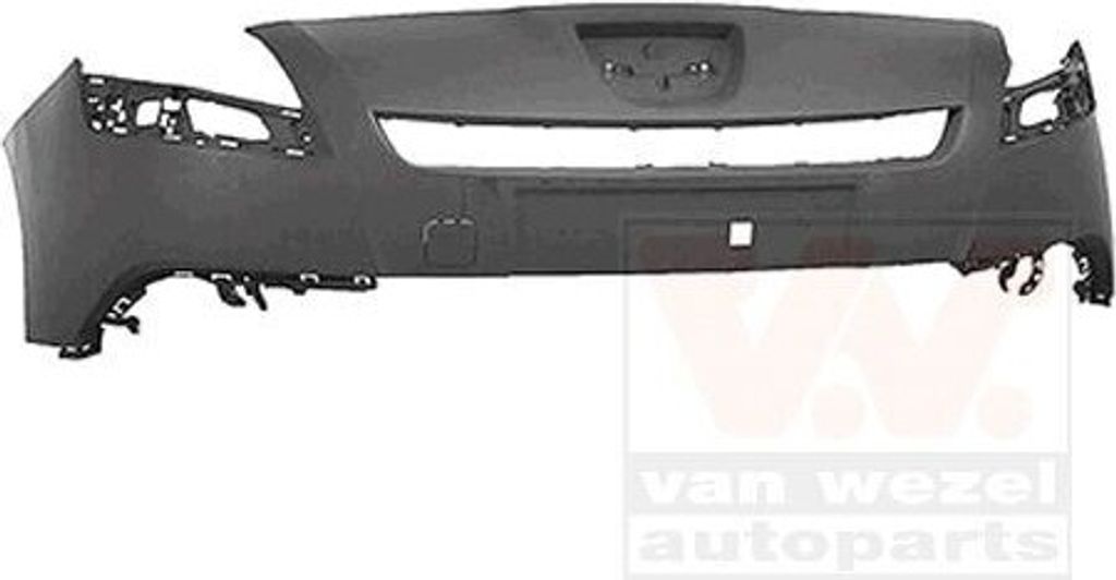 VAN WEZEL Stoßstange Stoßfänger passend für PEUGEOT 5008 (0U, 0E) Grundiert 4079574
