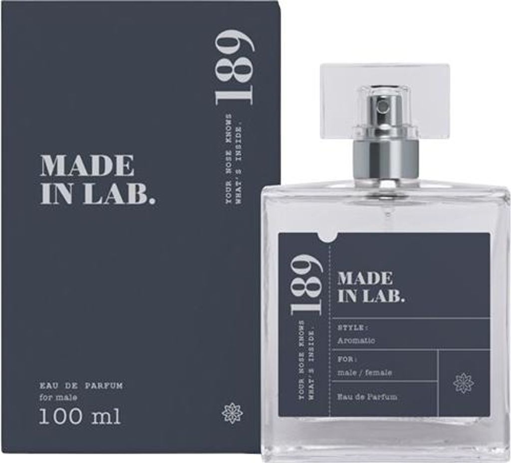 LAB 189 Eau de Parfum für Damen und Herren, 100 ml