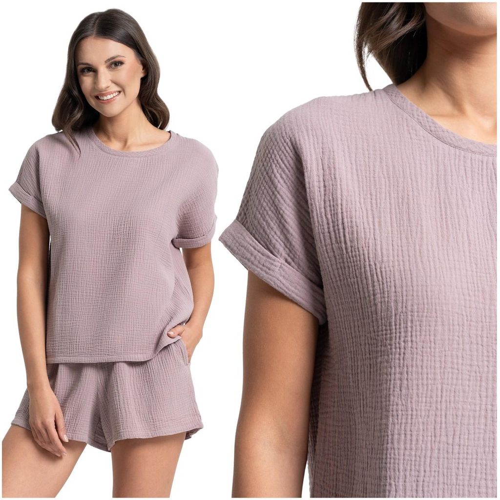 Moraj Damen Pyjama Schlafanzug – Patt1, Größe L, bequem
