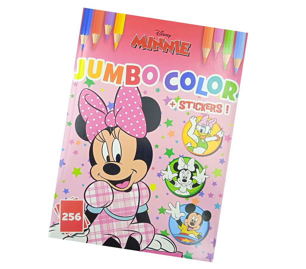 Maxi libro da colorare Disney Jumbo - Minnie mouse Immagine del prodotto 